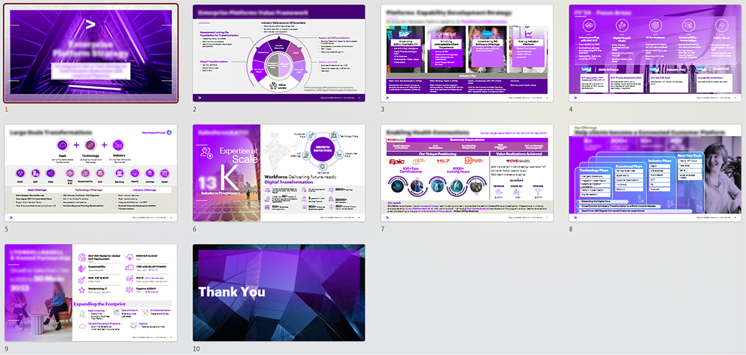 Presentations