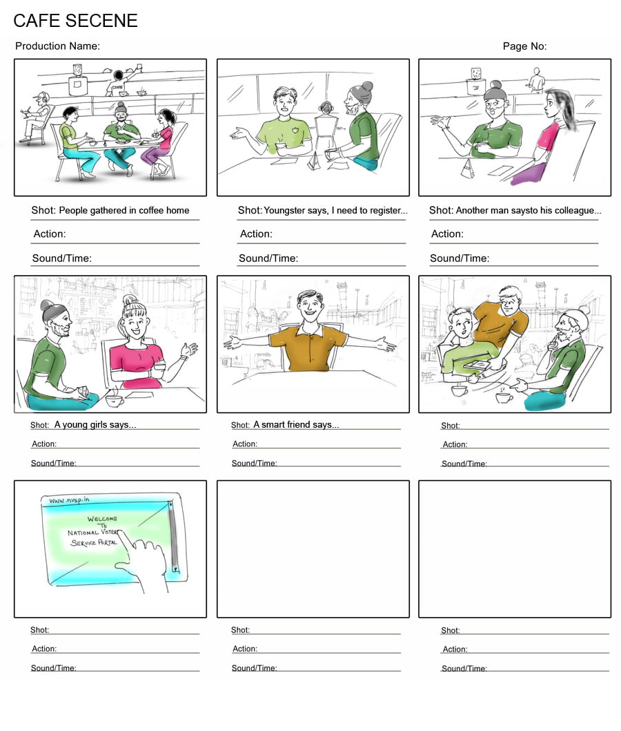 Storyboarding