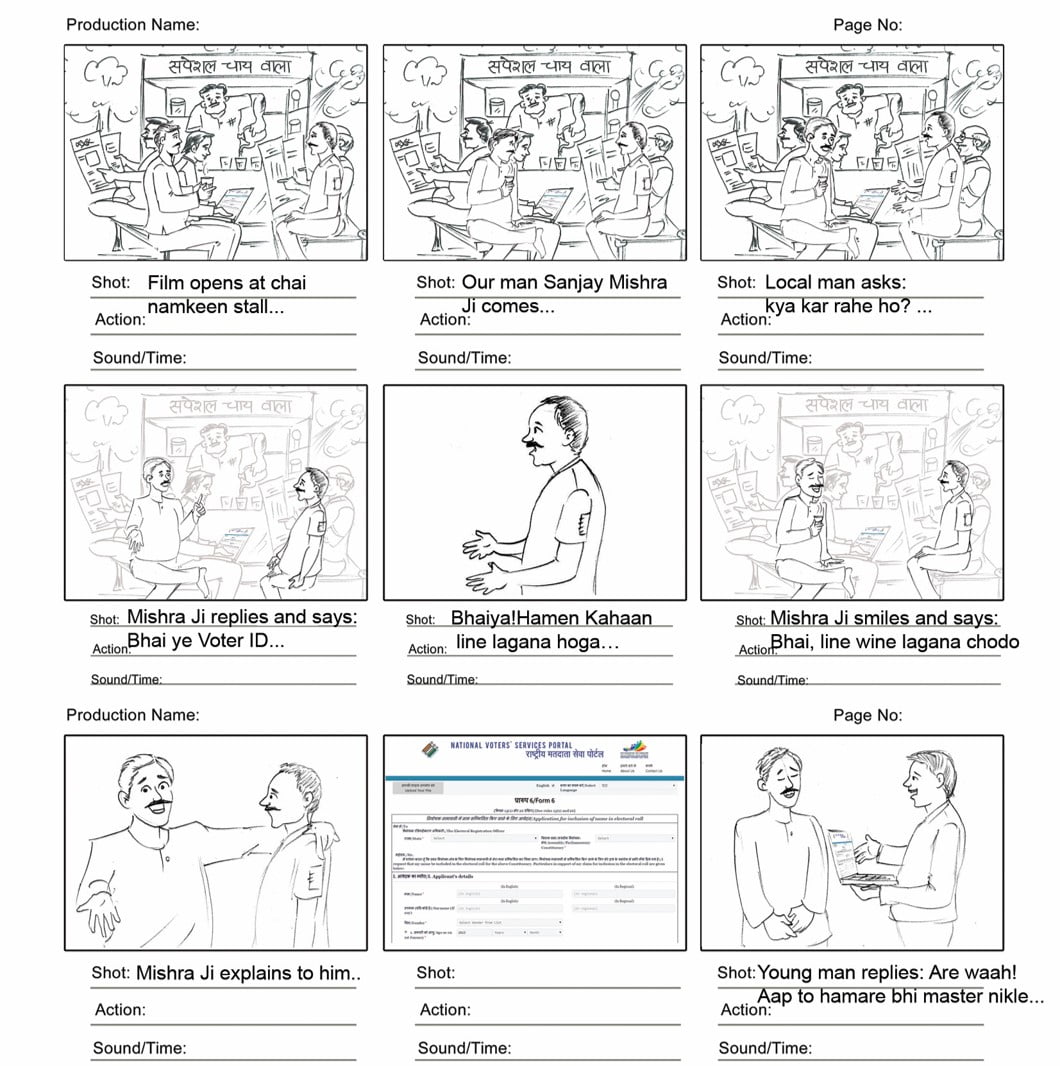 Storyboarding
